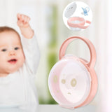 Baby Cartoon Panda Pacifier Storage Case Portable Pacifier Transparent Dust Box