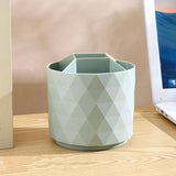 Desktop Rotating Pen Holder Large Capacity Stationery Storage Box Makeup Brush Storage Bucket
