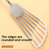 304 Stainless Steel Walnut Handle Cooking Tools Home Restaurant Kitchen Gadgets, Soup Spoon, Frying Spatula, Rice Spoon, Cake Knife, Cake Spatula