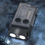 V20 Portable Keychain Light Rechargeable Bright Mini Flashlight