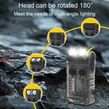 V20 Portable Keychain Light Rechargeable Bright Mini Flashlight