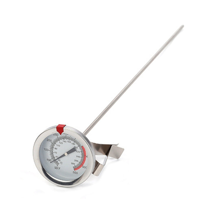 Stainless Steel Thermometer with Pot Clip for Frying, Cooking, Turkey, Food, Milk, 20cm Long Stem, 30cm Long Stem, 40cm Long Stem