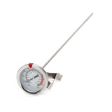 Stainless Steel Thermometer with Pot Clip for Frying, Cooking, Turkey, Food, Milk, 20cm Long Stem, 30cm Long Stem, 40cm Long Stem