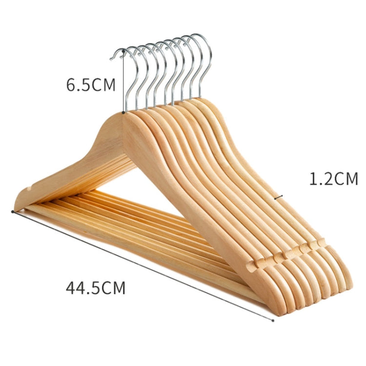 Solid Wooden Clothes Rack Anti-skid Clothes Hanger