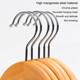 Solid Wooden Clothes Rack Anti-skid Clothes Hanger