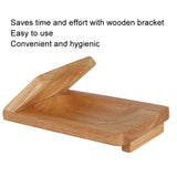 Stainless Steel Opening Oyster Scallop Tool Kitchen Shell Pryer, Knife+Wooden Stand