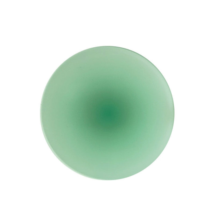 9.5cm Colorful Gradient Acrylic Coaster Thickened Heat Resistant Translucent Sunset Cup Pad