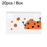 Household Food Sealing Storage Bag Refrigerator Zipper Fresh Pocket, Medium 20pcs / Box, Large 15pcs / Box