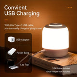 Rechargeable Touch Control LED Night Light Bedside Lamp, SE Version 2400mAh White