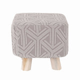 Stretch Universal All-Inclusive Stool Cover Household Seat Dust-Proof Protector, Square Lake Blue, Square Gray, Round Orange, Round Lake Blue, Round Gray