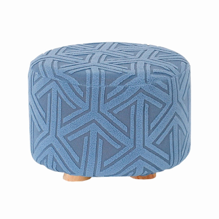 Stretch Universal All-Inclusive Stool Cover Household Seat Dust-Proof Protector, Square Lake Blue, Square Gray, Round Orange, Round Lake Blue, Round Gray