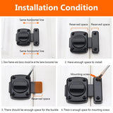 Stainless Steel Rotate Bolt Latch Anti-Theft Security Bathroom Door Lock Spring Latch, Small Silver, Small Black, Small Red Bronze, Large Silver, Large Black, Large Red Bronze, Extra Large Silver, Extra Large Black, Extra Large Red Bronze