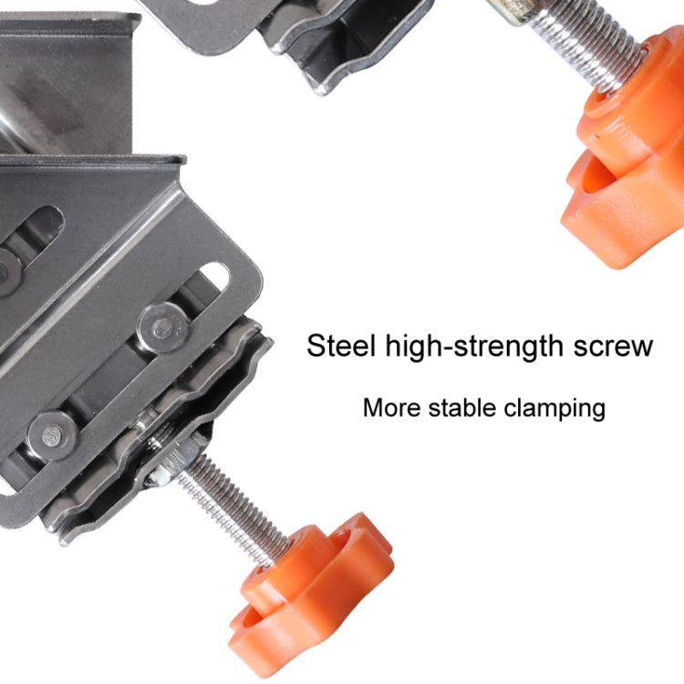 RUITOOL Woodworking Quick Splicing Positioner Stainless Steel Right Angle Fixing Clip, Opening Type, Closed Type