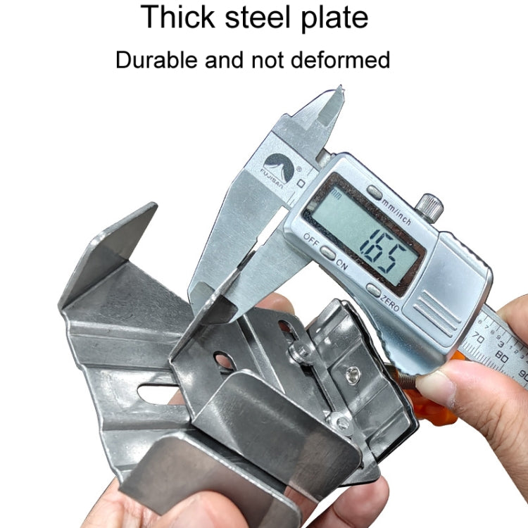 RUITOOL Woodworking Quick Splicing Positioner Stainless Steel Right Angle Fixing Clip, Opening Type, Closed Type