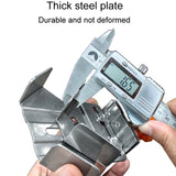 RUITOOL Woodworking Quick Splicing Positioner Stainless Steel Right Angle Fixing Clip, Opening Type, Closed Type