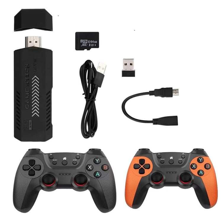 X2 Ultra Video Game Stick Console With 2.4G Double Wireless Controller, 64GB, 128GB, 256GB