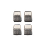 4pcs / Set Thickened Wear-Resistant Table And Chair Leg Covers Household Quiet Non-Slip Stool Foot Protector, Mini Small Round Transparent, Mini Small Round Light Gray, Mini Small Round Light Brown, Mini Small Square Transparent                        ...