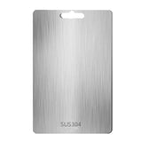 Stainless Steel Anti-Bacterial Anti-Mold Board Home Kitchen Thickened Chopping Board, 304 39x28cm, 304 46x30cm, 316 39x28cm, 316 46x30cm