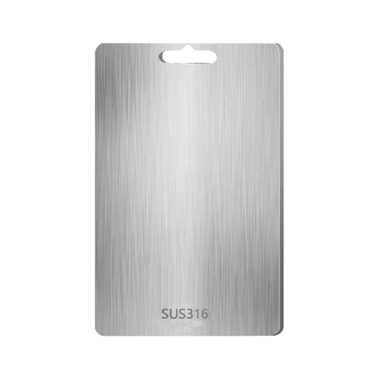 Stainless Steel Anti-Bacterial Anti-Mold Board Home Kitchen Thickened Chopping Board, 304 39x28cm, 304 46x30cm, 316 39x28cm, 316 46x30cm