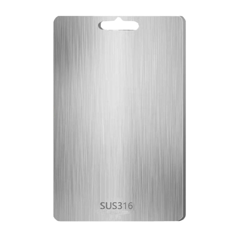 Stainless Steel Anti-Bacterial Anti-Mold Board Home Kitchen Thickened Chopping Board, 304 39x28cm, 304 46x30cm, 316 39x28cm, 316 46x30cm