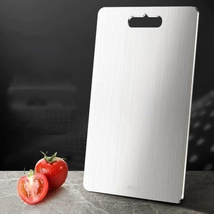 Stainless Steel Anti-Bacterial Anti-Mold Board Home Kitchen Thickened Chopping Board, 304 39x28cm, 304 46x30cm, 316 39x28cm, 316 46x30cm