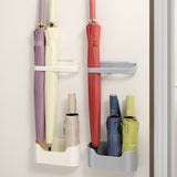 Umbrella Storage Rack Home Doorway Umbrella Drainage Holder Wall Mounted Shelf