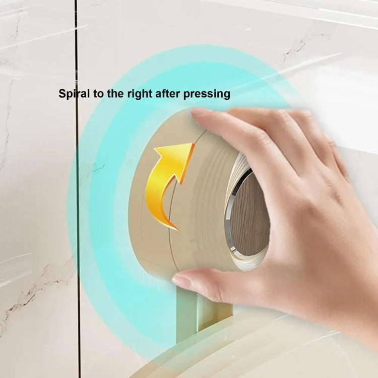 Wall Mount Pot Lids Holder No Punching Suction Cup Double Layer Storage Rack, Cream Color, Milk Tea Brown, Ivory White