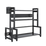 Kitchen Multifunctional Shelf Household Countertop Spice Storage Racks, Dual-Layer 30cm, Dual-Layer 40cm, Dual-Layer 50cm, Three-Layer 30cm, Three-Layer 40cm, Three-Layer 50cm