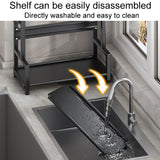 Kitchen Multifunctional Shelf Household Countertop Spice Storage Racks, Dual-Layer 30cm, Dual-Layer 40cm, Dual-Layer 50cm, Three-Layer 30cm, Three-Layer 40cm, Three-Layer 50cm