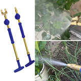 Reciprocating Push-Pull Sprayer Adjustable Garden Manual Sprayer for Most Bottles, Single Head, Double Head