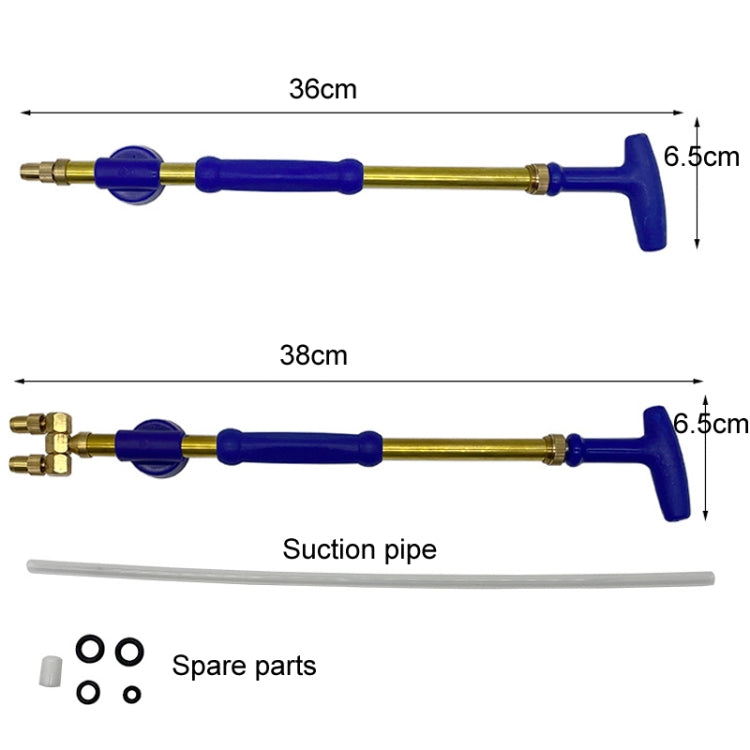 Reciprocating Push-Pull Sprayer Adjustable Garden Manual Sprayer for Most Bottles, Single Head, Double Head