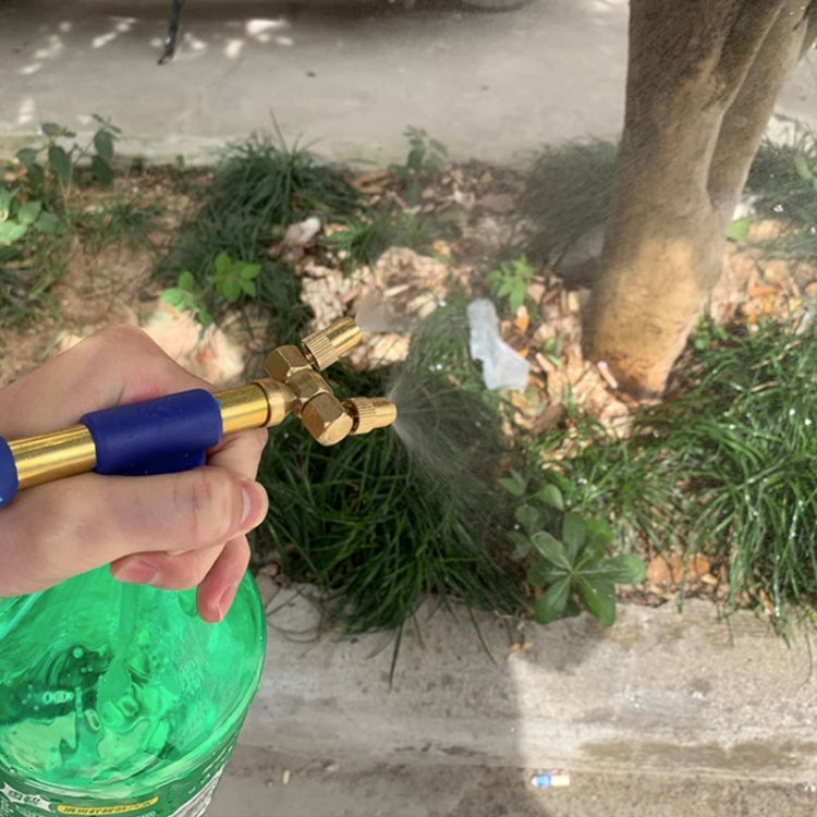 Reciprocating Push-Pull Sprayer Adjustable Garden Manual Sprayer for Most Bottles, Single Head, Double Head