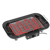 1800W Electric Grill Home BBQ Grill, UK Plug, UK Plug Red, UK Plug Black