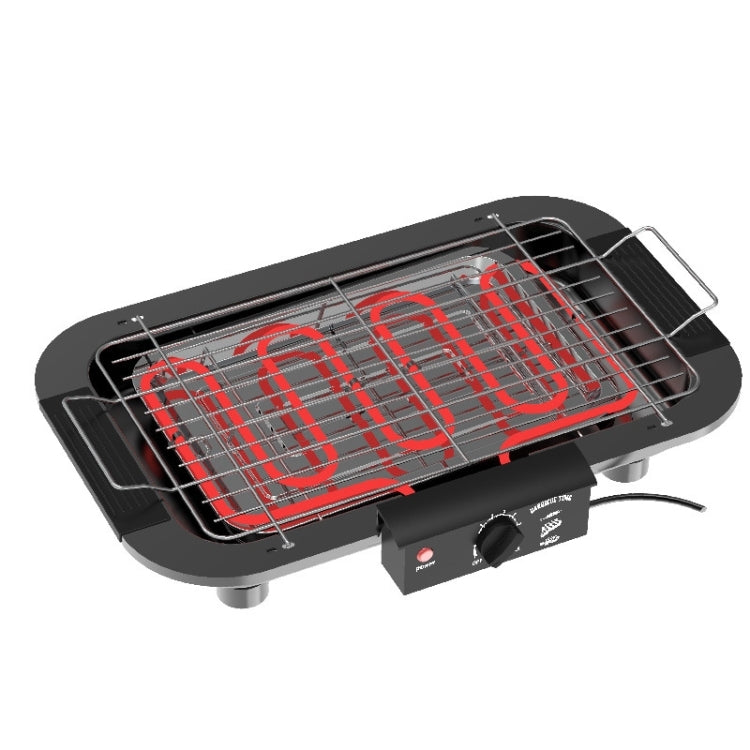 1800W Electric Grill Home BBQ Grill, UK Plug, UK Plug Red, UK Plug Black