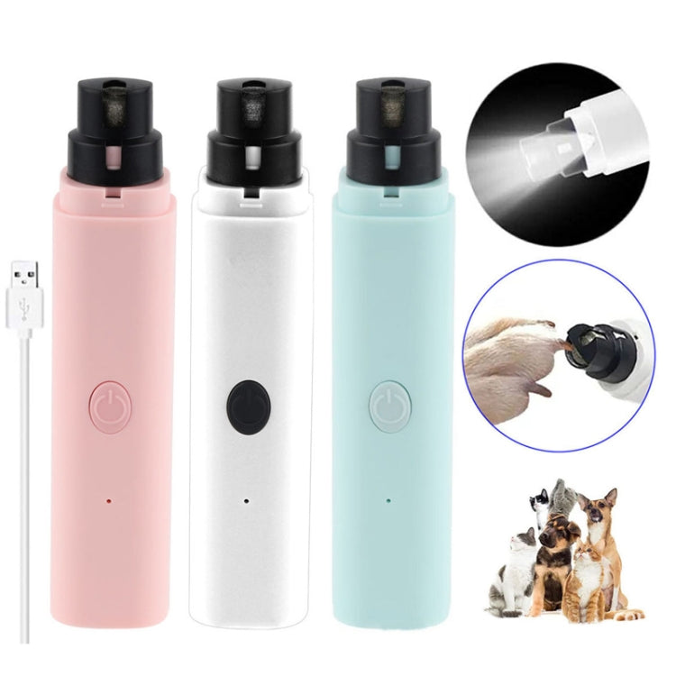 Pet Fully Automatic Nail Grinder With LED Light