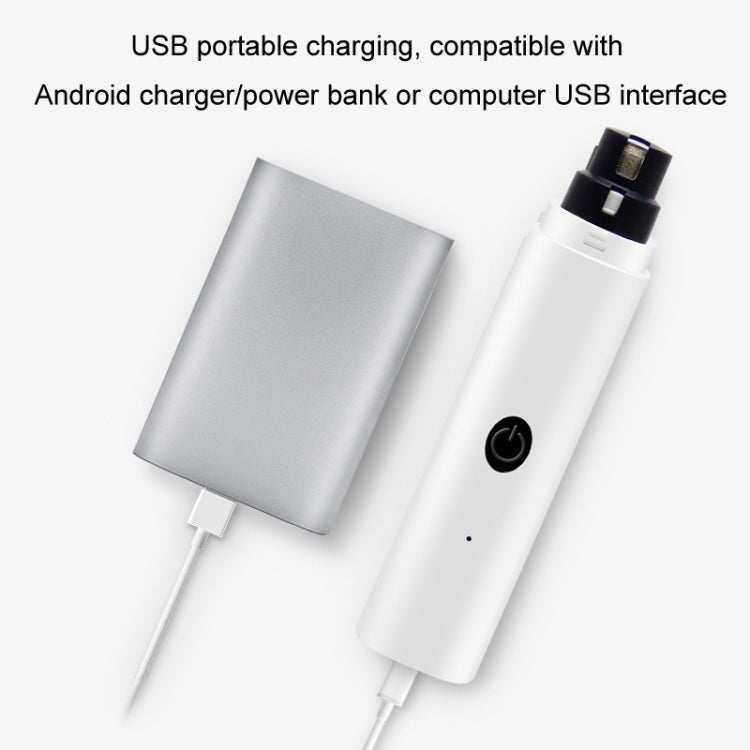 Pet Fully Automatic Nail Grinder With LED Light