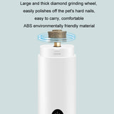 Pet Fully Automatic Nail Grinder With LED Light