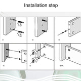 3 In 1 Screw Connector Furniture Link Fixer Closet Eccentric Wheel Nut Connection Fastener, 10pcs 40mm, 10pcs 35mm