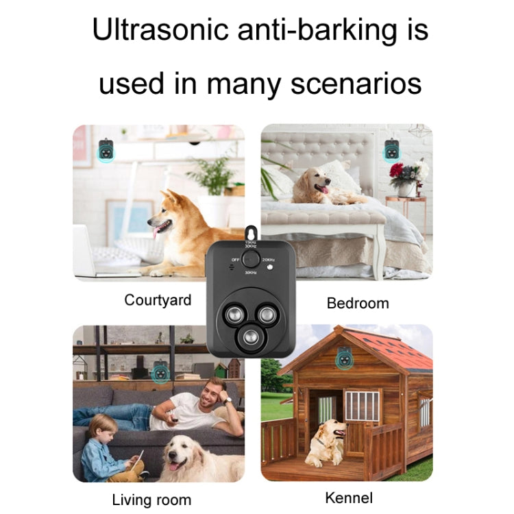 Ultrasonic Bark Stopper Outdoor Noise-Proof Automatic Dog Repellent
