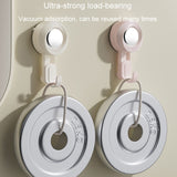 Rotating Suction Cup Hook Wall Mounted Towel Sucker Hooks Reusable Shower Hanger