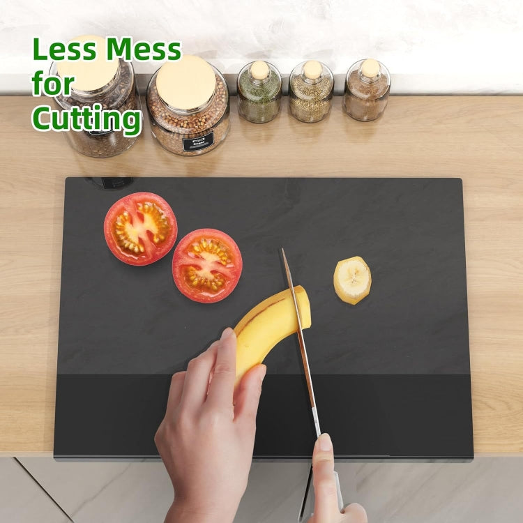 Kitchen Counter Acrylic Cutting Board With Counter Lip, 45 x 35cm