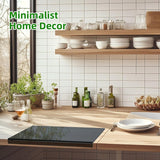 Kitchen Counter Acrylic Cutting Board With Counter Lip, 45 x 35cm