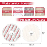 For Vileda Spin & Clean Mop Refill Pad Round Microfiber Replacement Cloth Cover