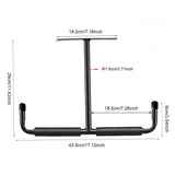 2pcs /Pack  Heavy Duty Ceiling Storage Hooks for Hanging Lumber Ladder Tool & Other Bulky Items