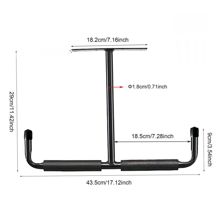 2pcs /Pack  Heavy Duty Ceiling Storage Hooks for Hanging Lumber Ladder Tool & Other Bulky Items