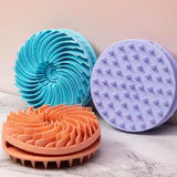Double-Sided Silicone Cleaning Bath Brush Multifunctional Massage Shower Brush
