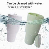 For Stanley Cup 2-divided Silicone Liner Compartment Cup, 40oz