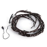 2.3m 144 LEDs Branch Rattan String Lights Wedding Home Decor Garland Lamps, USB Always-on