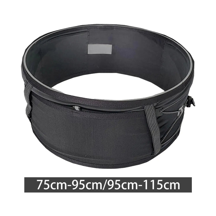 Running Sports Waist Bag Ultra-thin Breathable Belt With Trekking Pole Fixing Strap, XS/S/M, L/XL/XXL