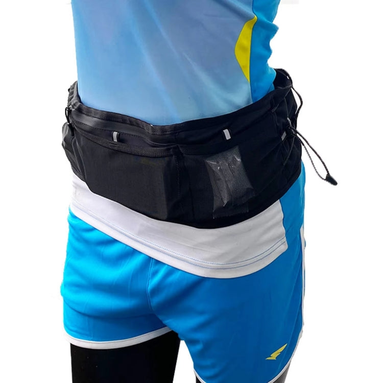 Running Sports Waist Bag Ultra-thin Breathable Belt With Trekking Pole Fixing Strap, XS/S/M, L/XL/XXL